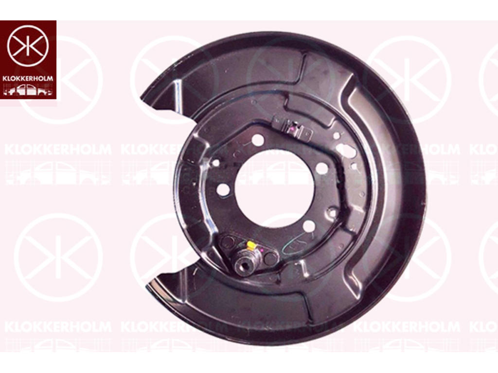 Splash Guard, brake disc, Rear Axle Left