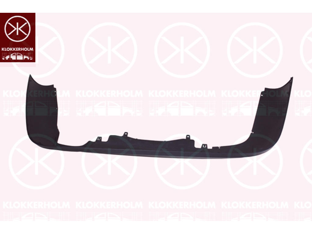 Спойлер, для автомобилей без прицепного устройства, сзади, чaрный