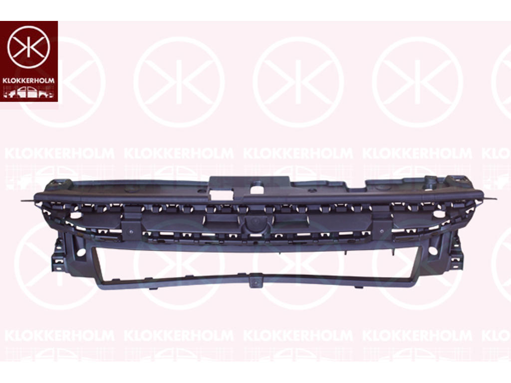 Radiator Grille, Upper, Inner Section, Plastic