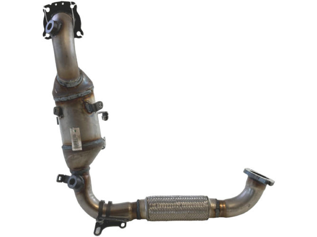 Catalytic Converter, with mounting parts, Euro 5, Emission Standard: Euro 6