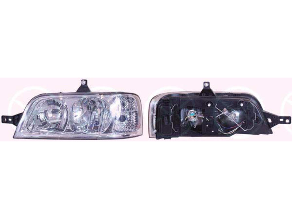 Headlight, H7/H1, for vehicles with headlight levelling, T.Y.C, Left, Illuminance [lx]: 30