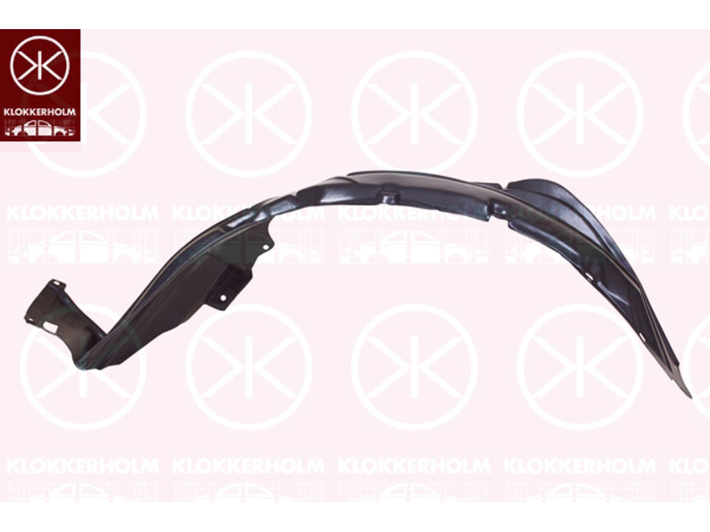 Liner, wheelhouse, Plastic, Right Front