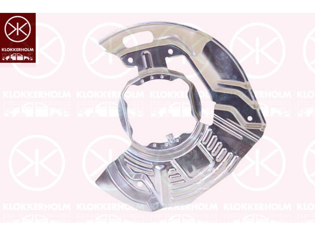 Bromssköld, framaxel vänster, Diameter 1/diameter 2 [mm]: 320/130, aluminium