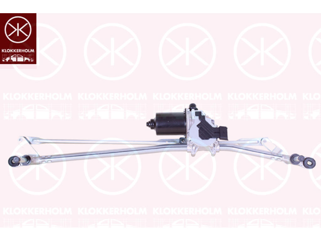 Window Cleaning System, Front, with electric motor, for left-hand drive vehicles, Voltage [V]: 12