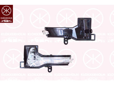 Direction Indicator, Left, Exterior Mirror, LED