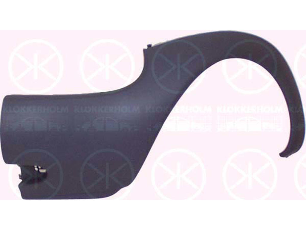 Bumper, blue, Left Front, not for vehicle equipment line/variant: Sport