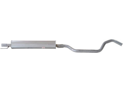 Centre Muffler, See accessories list for additionally required parts:  