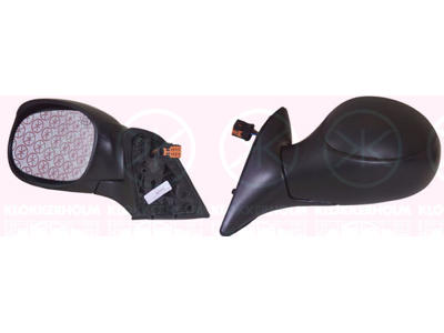 Exterior Mirror, with thermo sensor, for electric mirror adjustment, Convex, Heatable, Right, Number of pins: 7