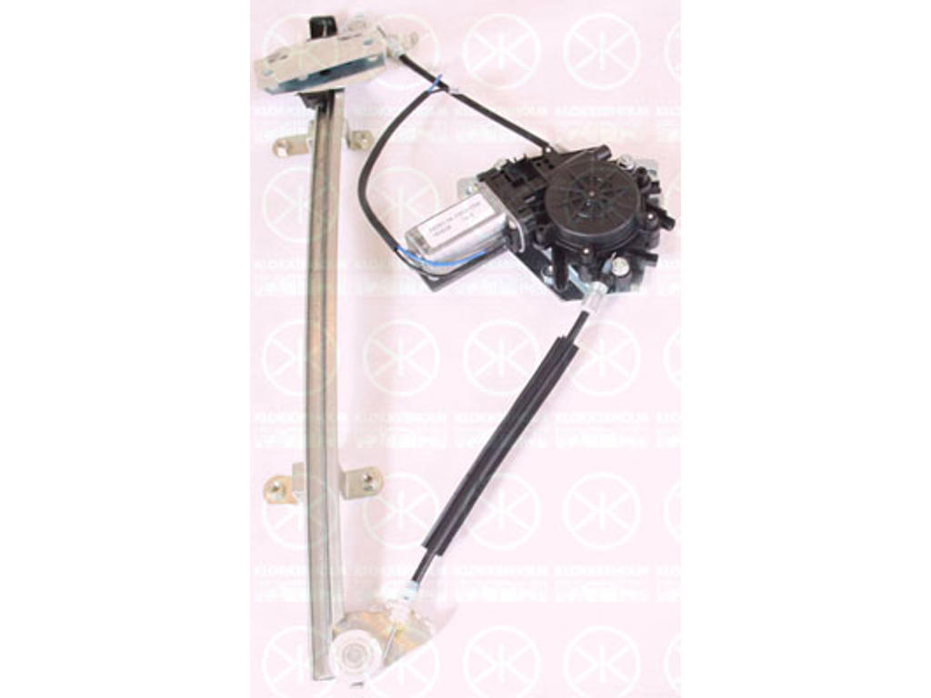 Window Regulator, 4/5-drs, with electric motor, Electric, Left Front