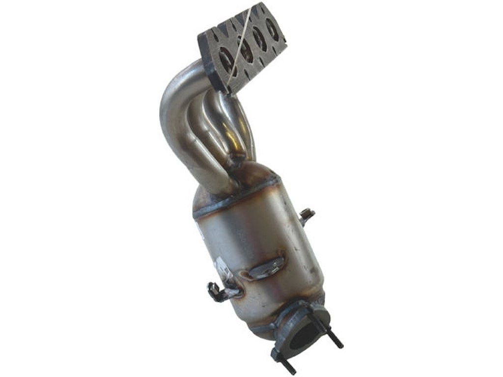 Catalytic Converter, with mounting parts, Euro 4