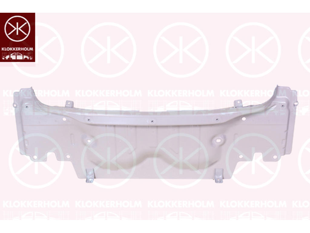 Bakvägg, aluminium, komplett-del