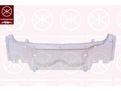 Bakvägg, aluminium, komplett-del