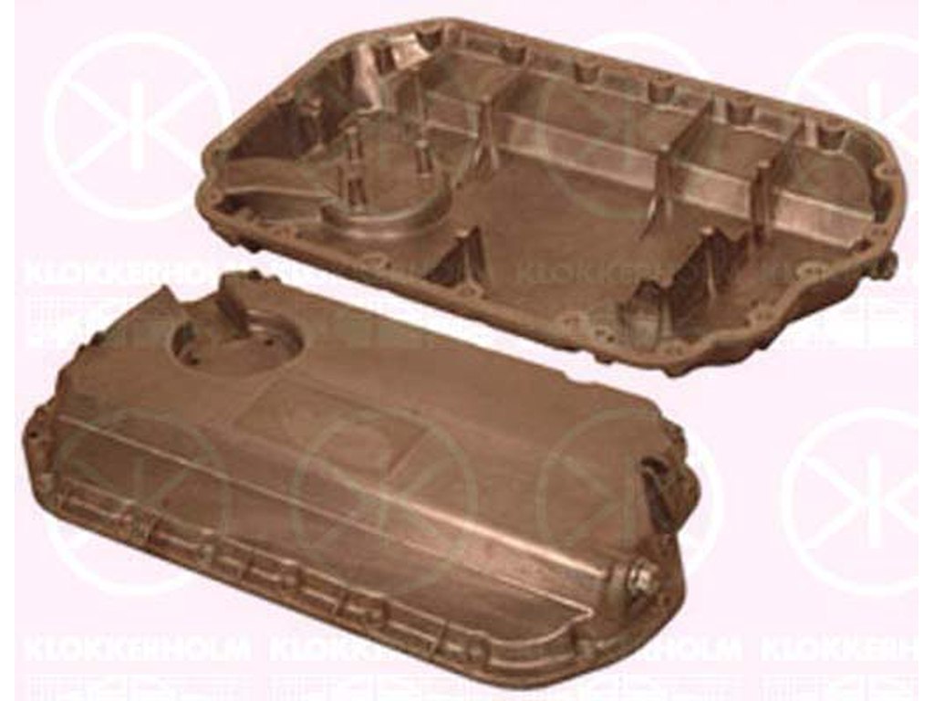 Oil Sump, Aluminium, without bore for oil level sensor