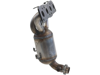 Catalytic Converter, with mounting parts, Emission Standard: Euro 6