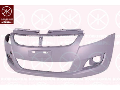 Bumper, w/primer, Front, not for trim level: SPORT