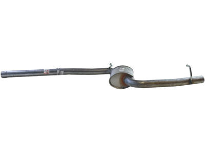 Centre Muffler, See accessories list for additionally required parts:  