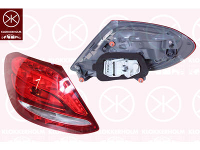 Baglygte, højre, LED, W16W, PY21W, AL