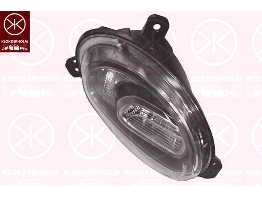 Direction Indicator, with daytime running light, without bulb holder, Right Front, PY21W