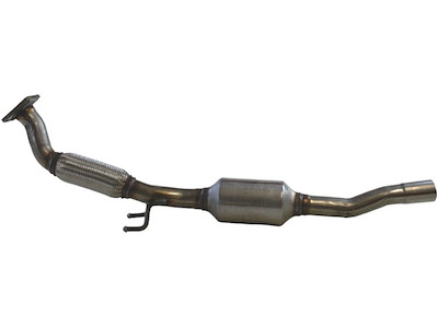 Catalytic Converter, with mounting parts, Euro 4