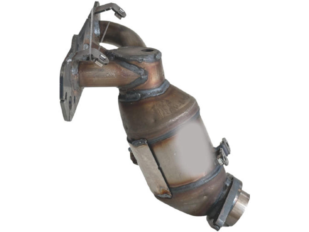 Catalytic Converter, with mounting parts, Euro 5, Emission Standard: Euro 6