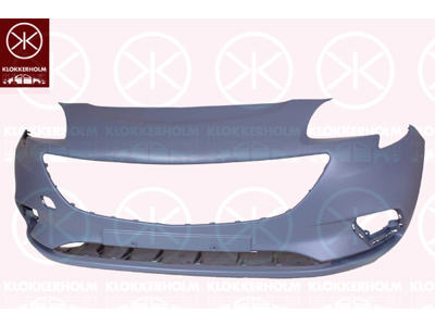 Bumper, w/primer, Front, not for trim level: OPC