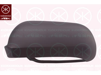 Housing, exterior mirror, Left, Large mirror housing, w/primer, Convex