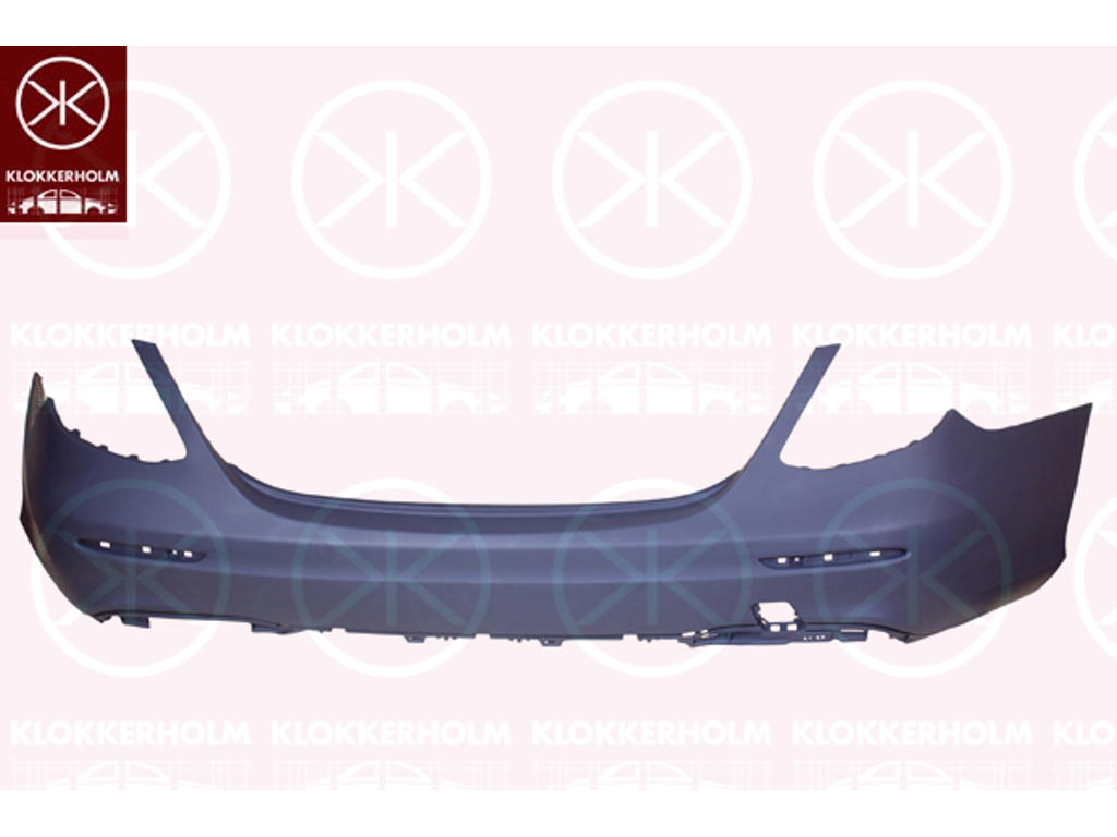 Bumper, w/primer, Rear, Trim Level: AMG LINE