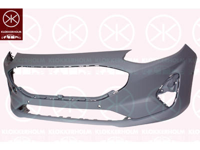 Буфер, TITANIUM, с отверстием / отверстиями для парковочного ассистента, Число отверстий: 4, спереди, с грунтовкой