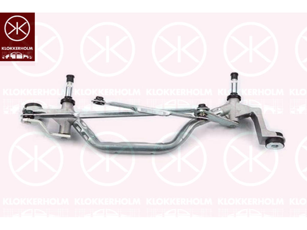 Window Cleaning System, without electric motor, Left-/right-hand drive vehicles: for left-hand/right-hand drive vehicles, Front