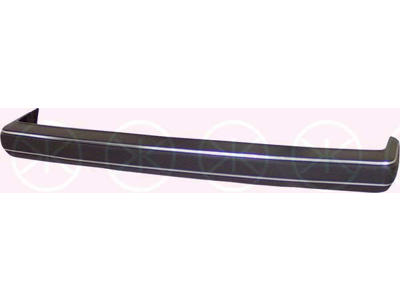 Bumper, Rear, with trim strip, chrome