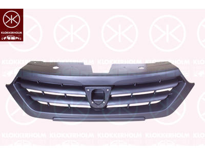 Grille de radiateur, avant, noir