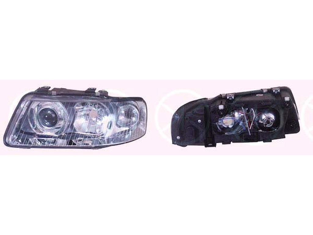 Headlight, H7/H1, for vehicles with headlight levelling, T.Y.C, Left, Illuminance [lx]: 17.5