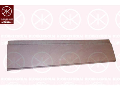 Quarter Panel, Left Front, for right-hand traffic, Side Panel, Repair Panel, Lower Section