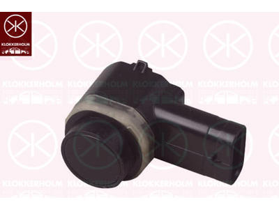 Sensor, park distance control, Front and Rear, Paintable, Number of pins: 3, Ultrasonic Sensor