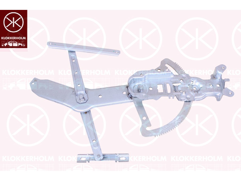 Window Regulator, without electric motor, Electric, Left Front