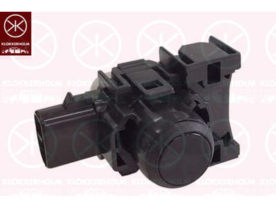 Sensor, park distance control, Front and Rear, black, Number of pins: 2, Ultrasonic Sensor
