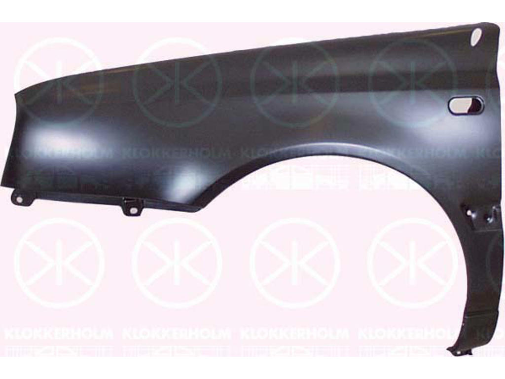 Wing, Left Front, with hole for aerial, with hole for direction indicator