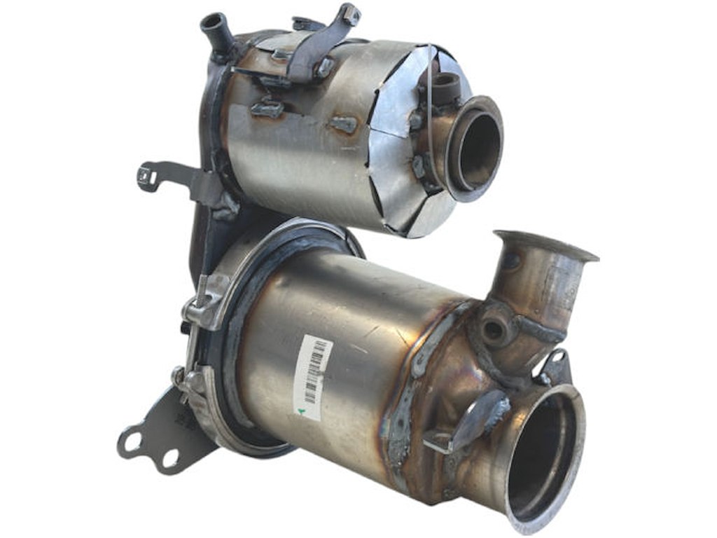Soot/Particulate Filter, exhaust system, Material: Silicon carbide, with mounting parts, Euro 5