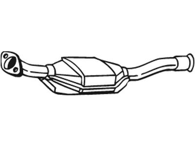 Catalytic Converter, with mounting parts, Emission Standard: Euro 1, Emission Standard: Euro 2