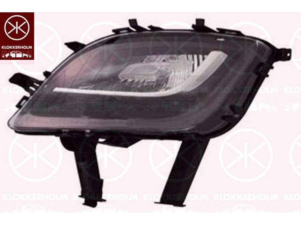 Direction Indicator, without bulb holder, Right Front