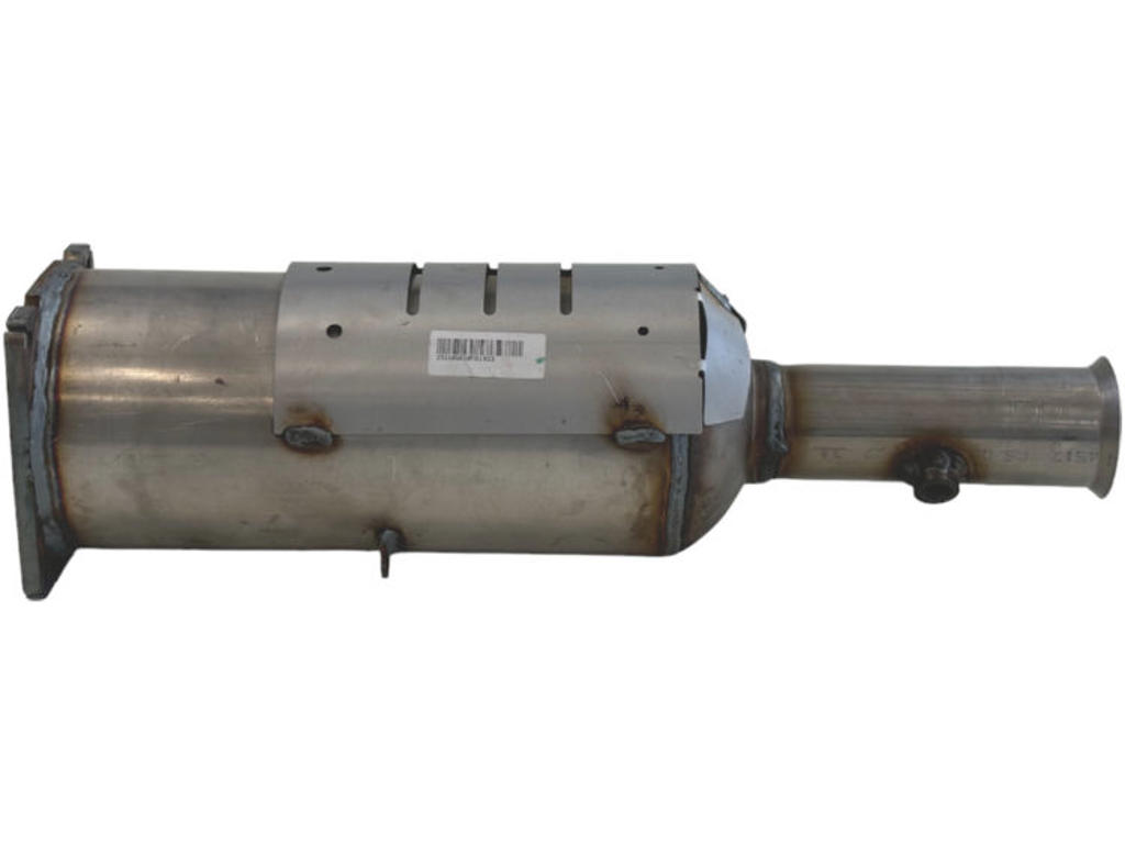 Sot-/partikelfilter, avgassystem, Material: Cordierit (Iolit), med monteringsdelar, Euro 4