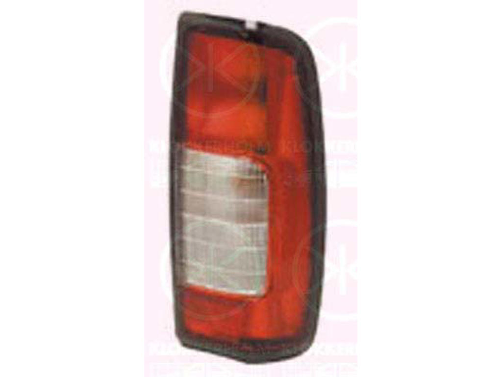Tail Light Assembly, Single-Cab, with bulb holder, Right, Number of pins: 6, Indicator Colour: white