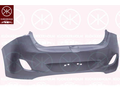 Bumper, w/primer, Rear