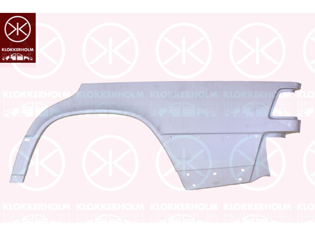 Quarter Panel, Wheel Arch Border, Right Rear, Lower Section