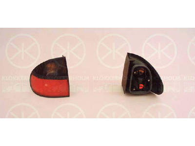 Tail Light Assembly, without bulb holder, Left, Outer section
