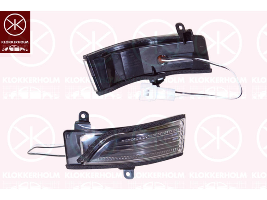 Direction Indicator, Exterior Mirror, Right, LED