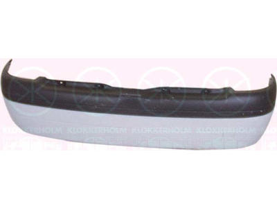 Bumper, Partial primed, Rear