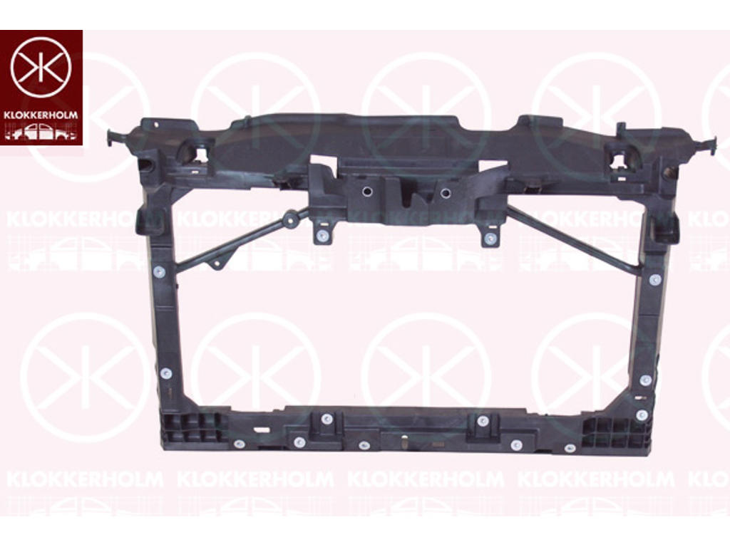 Frontpanel, plastik, Kompletdel