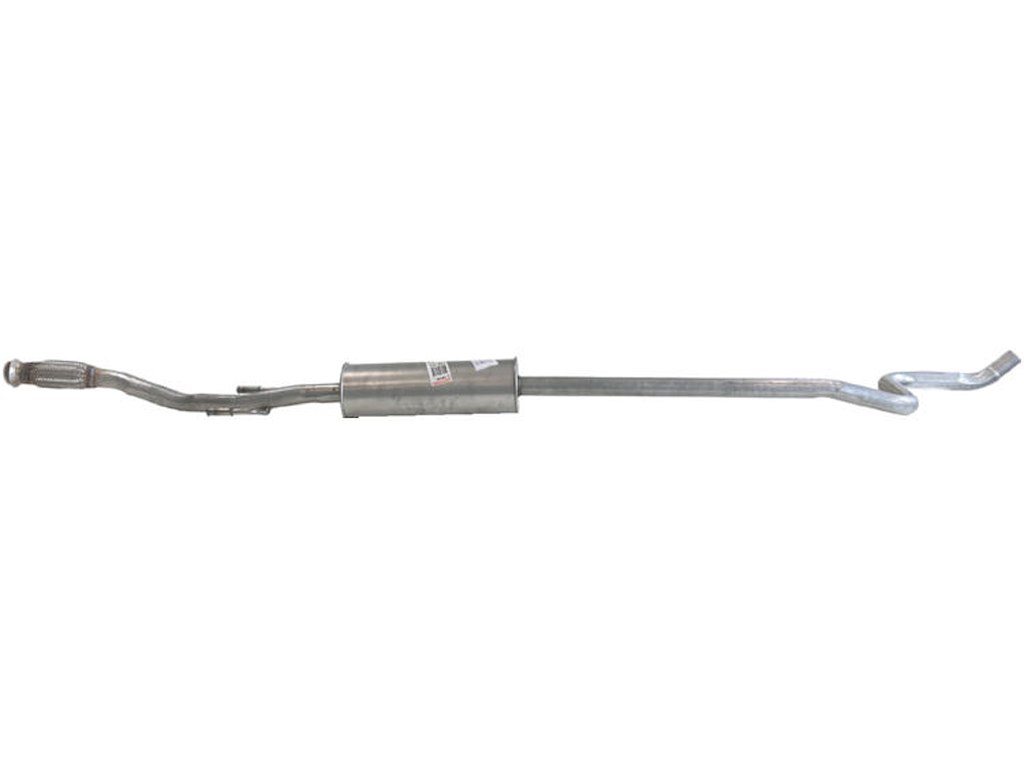 Centre Muffler, See accessories list for additionally required parts:  