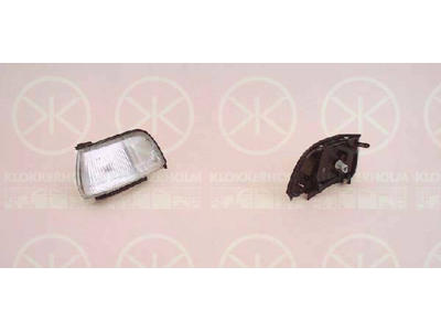 End Outline Marker Light, with bulb holder, Left Front